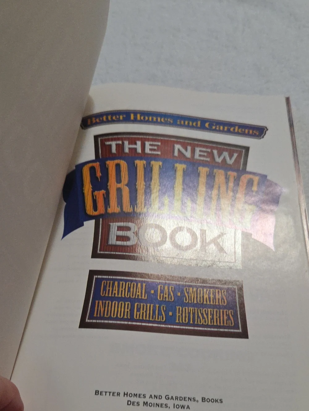 THE NEW GRILLING BOOK COOKBOOK